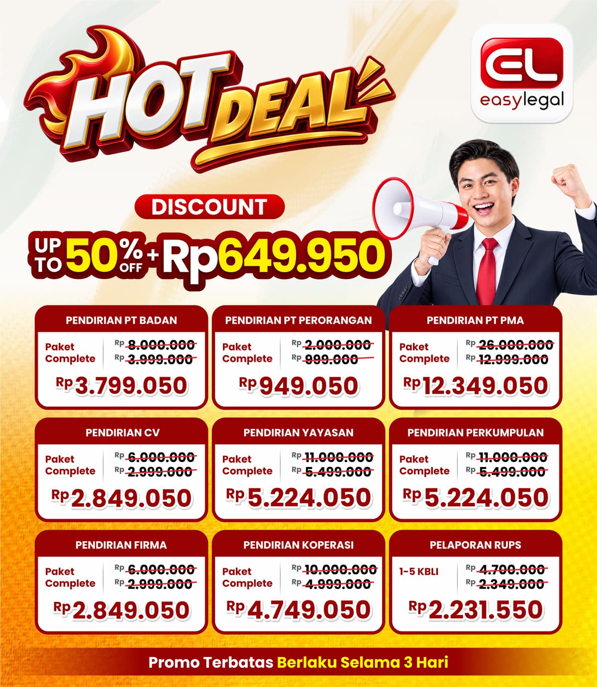 Hot Deal - Jangan Sampai Terlewat