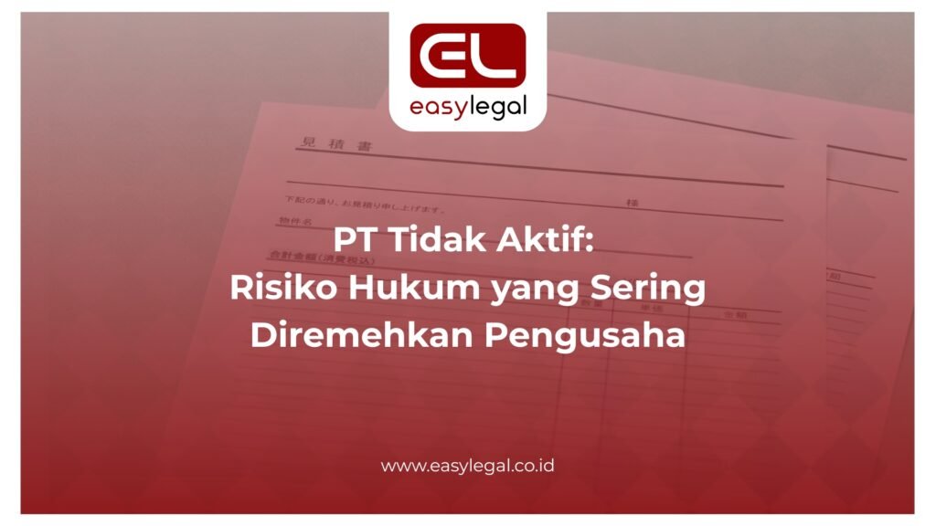 Ilustrasi PT Tidak Aktif