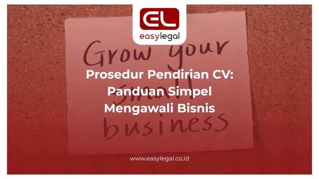 Ilustrasi Prosedur Pendirian CV