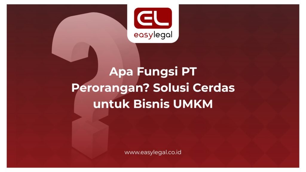 apa fungsi pt perorangan